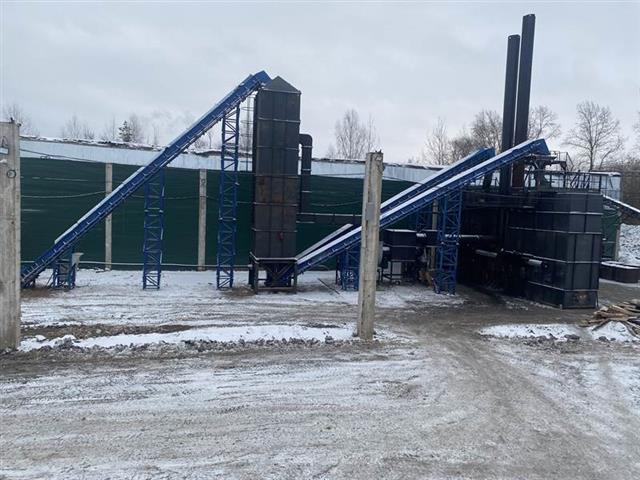 Продаю завод по производству древесного угля 200 т