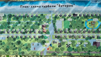 База отдыха действующая на берегу реки Ахтуба