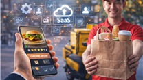 Быстрорастущая служба SaaS и доставки еды