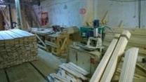 Производство пиломатериала и оцилиндрованного бревна, лесопилка