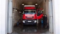 Грузовая автомойка с большим оборотом