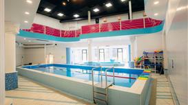 Продается спортивный комплекс с двумя бассейнами для детей.