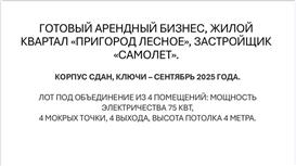 Готовый арендный бизнес МАГНИТ 410 м2