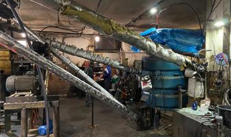 Действующее производство нерафинированных растительных масел.