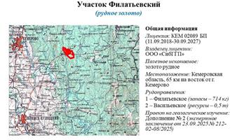 Продажа геологоразведочной компании с лицензиями на разведку золота